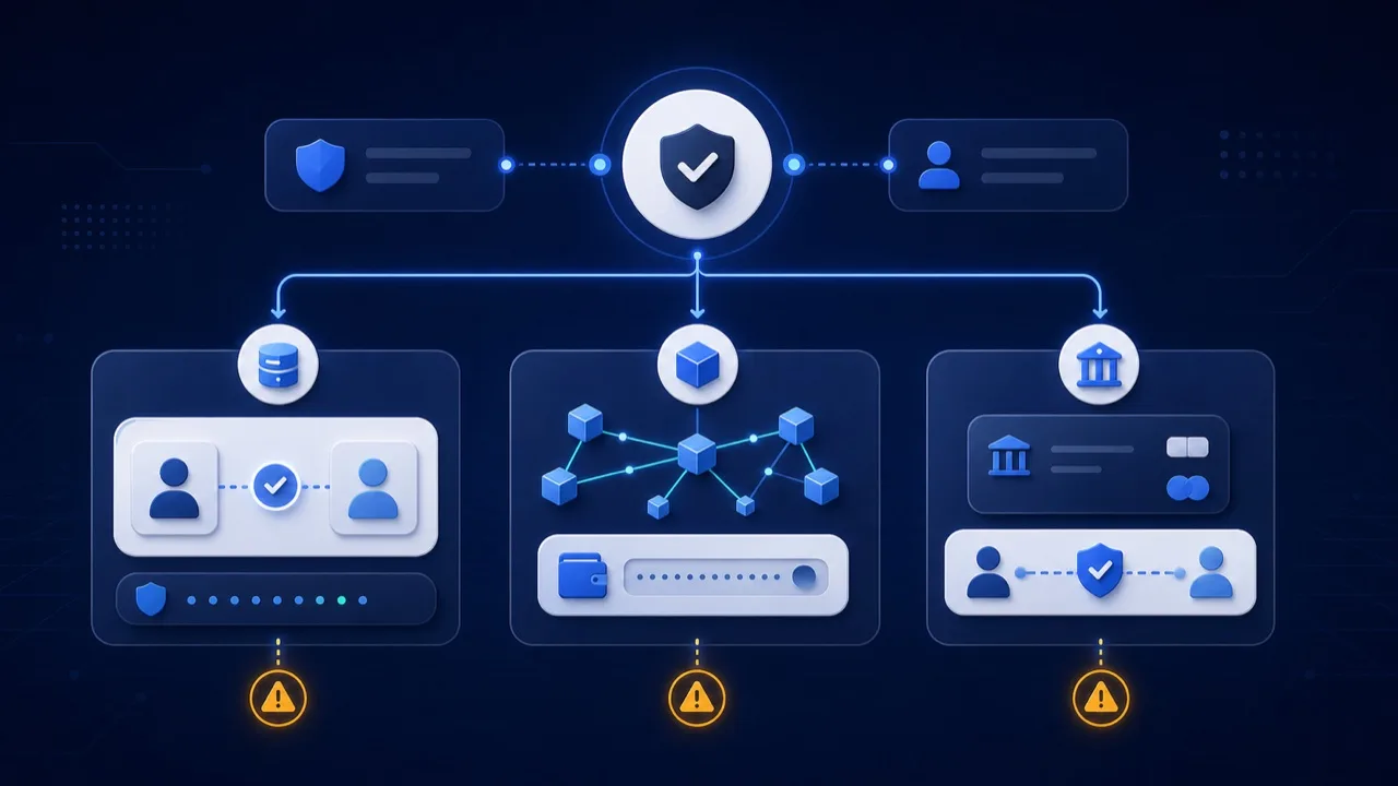 xzneo transfer yolu seçimi illüstrasyonu: platform içi aktarım, on-chain transfer ve banka veya P2P adımı