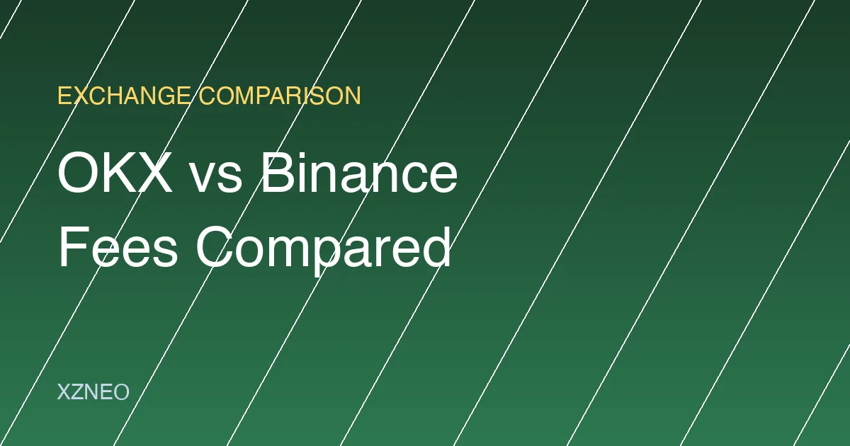 OKX vs Binance Fees in 2026: Spot, Futures and the Real Cost After Discounts